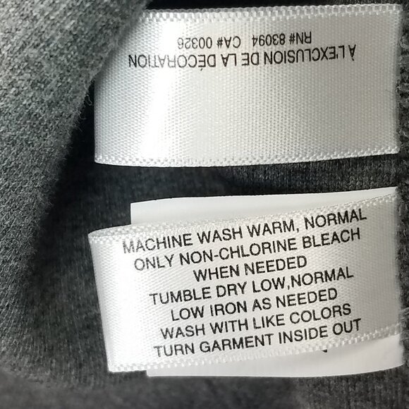 NEW Cutter & Buck Men's 3XL Big 3XB Crew neck Pullover Sweater in Charcoal Gray - Picture 8 of 13